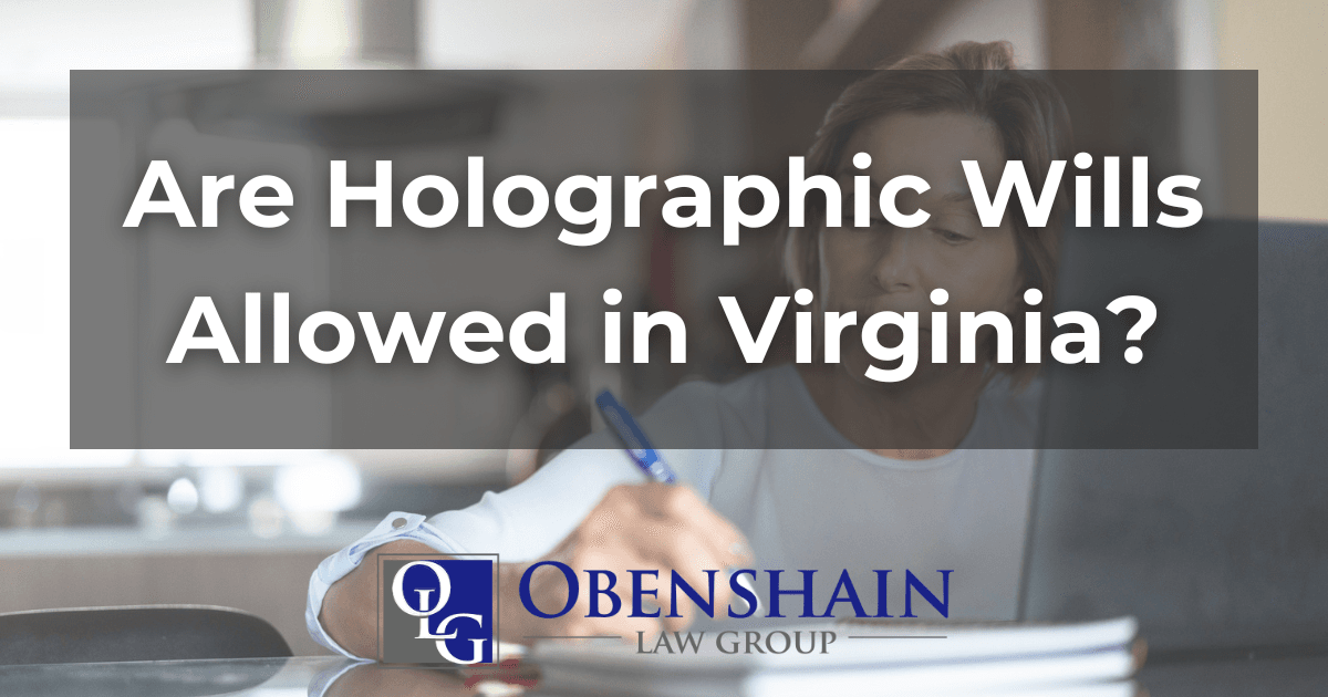 are-holographic-wills-allowed-in-virginia